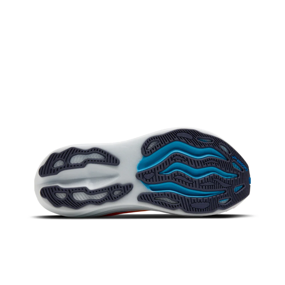 Glycerin Max Men's :Blazing Orange | Blue - Image 4