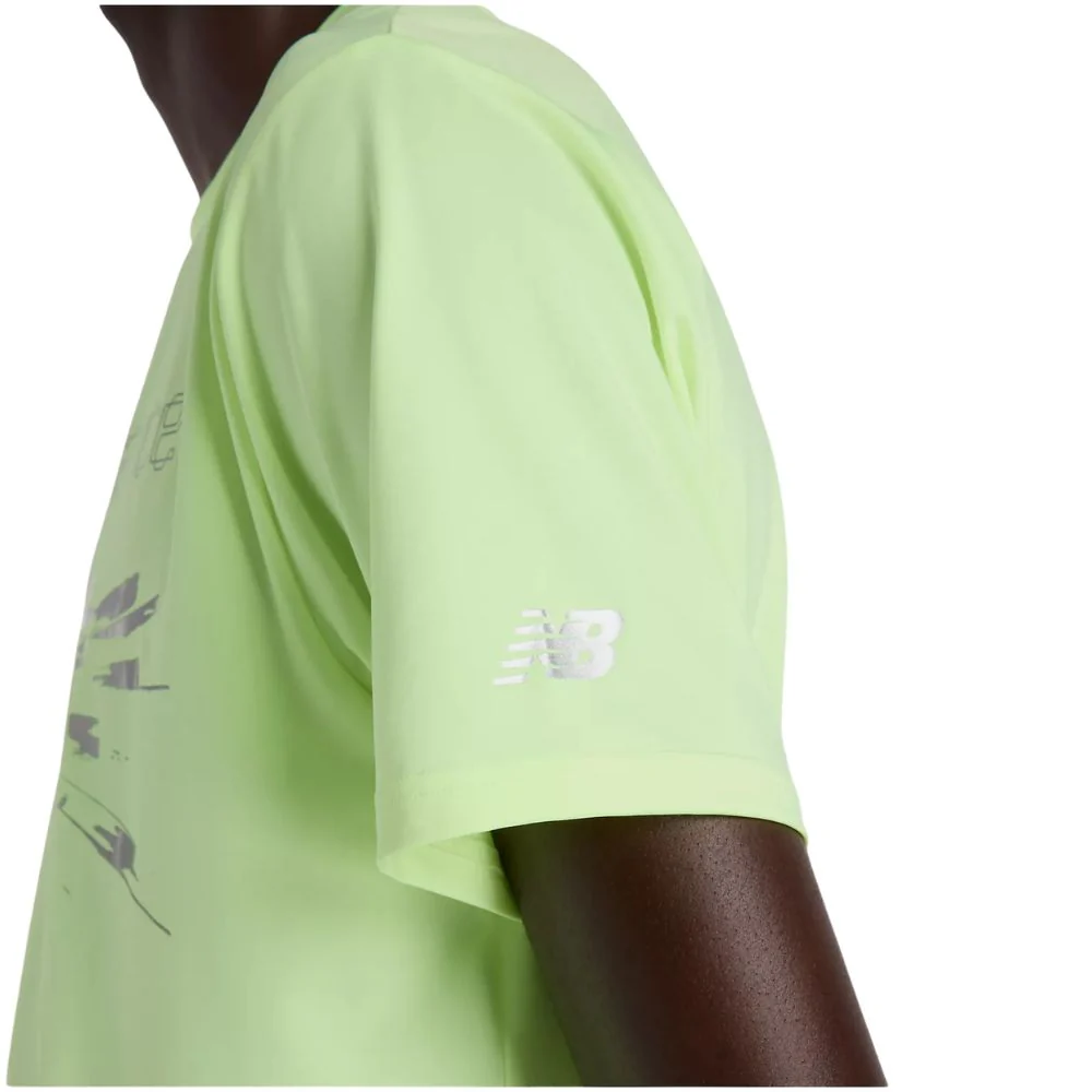 Men’s Reflective Poly T-Shirt :Afterglow - Image 4