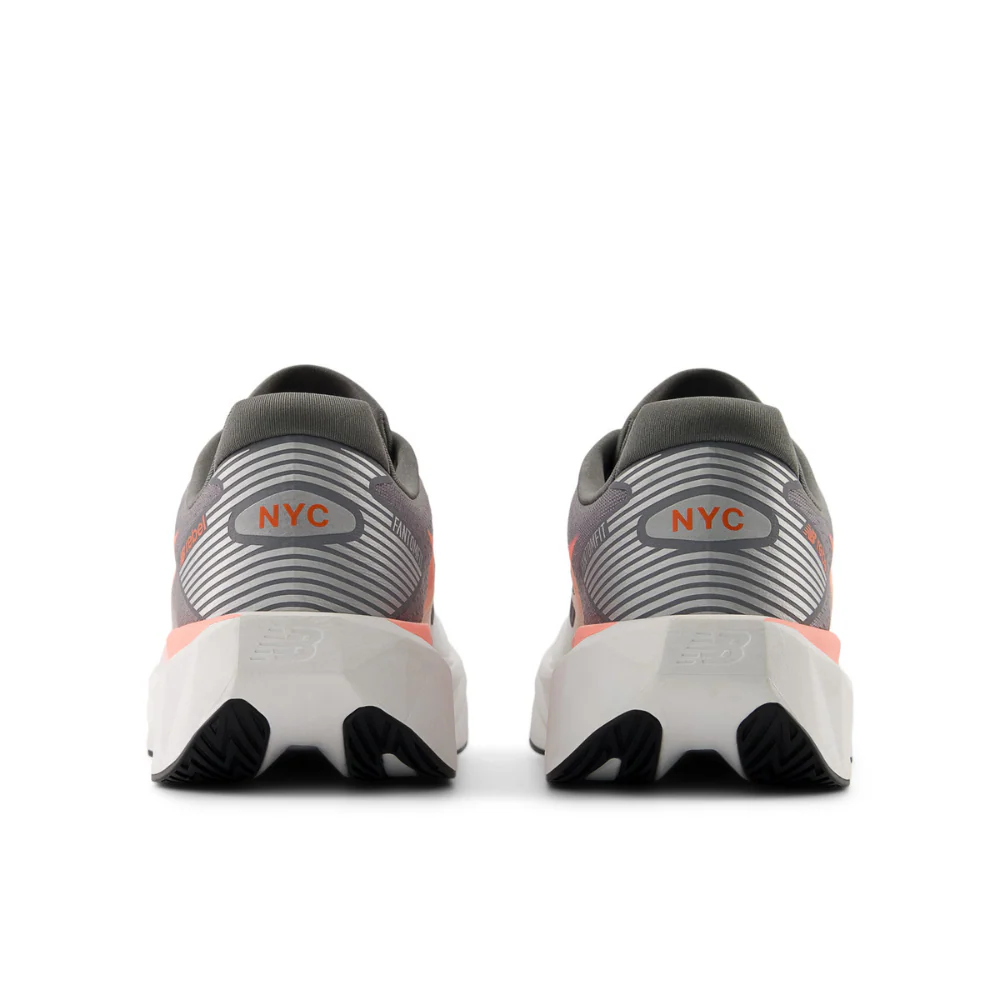 TCS NYC Marathon FuelCell Rebel v5 (D) Men's :Grapefruit | Grey Matter - Image 4