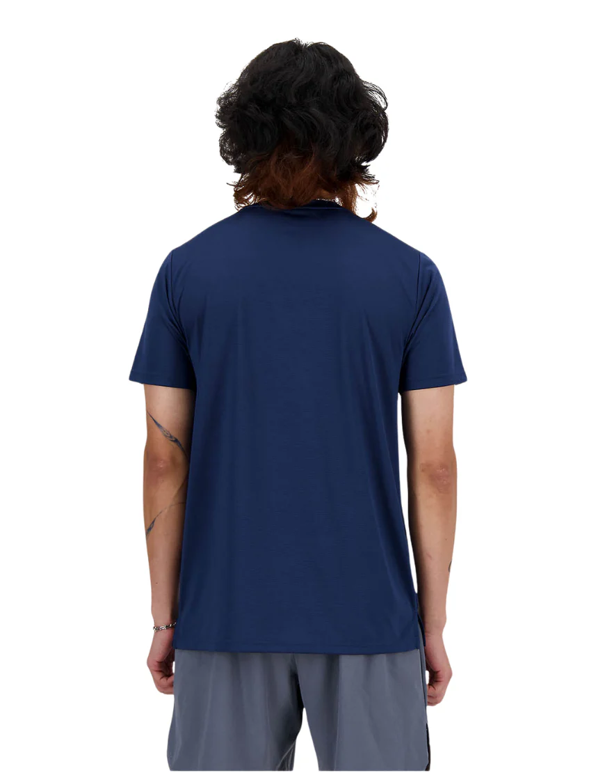 Men's Performance Tee :Navy Blue - Image 2