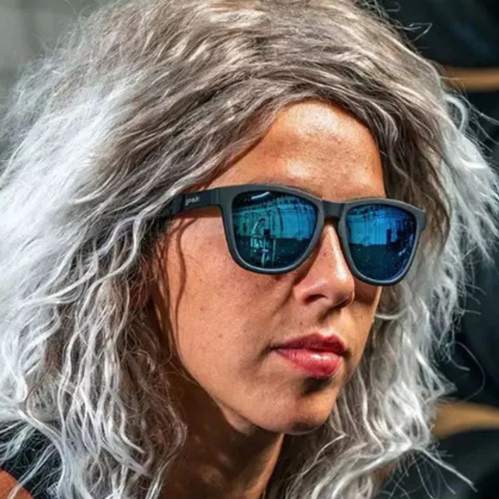 Goodr Mick and Keith's Midnight Ramble Running Sunglasses :Black - Image 3