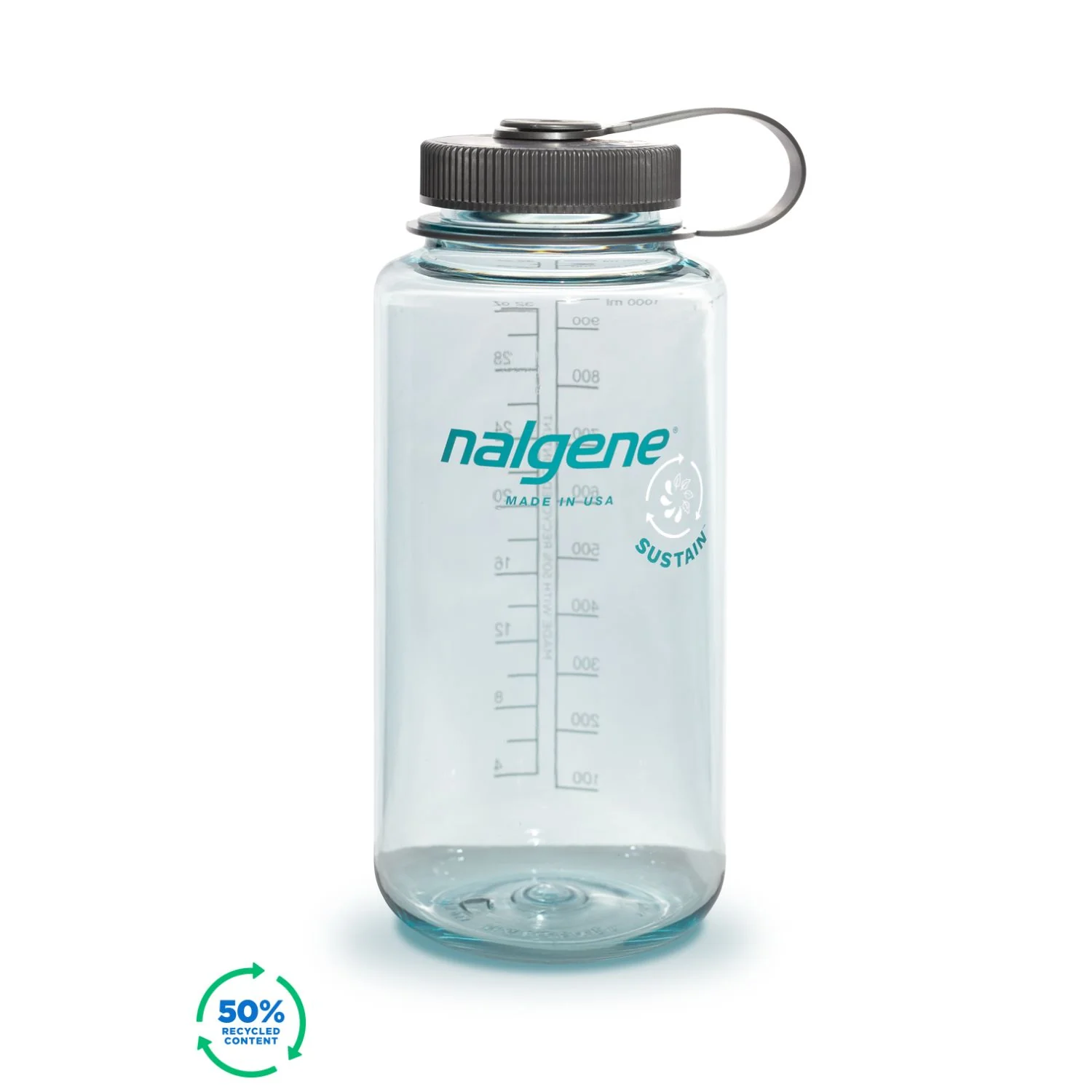 Nalgene 32oz Wide Mouth Sustain Water Bottle (12 Colours) - Image 9
