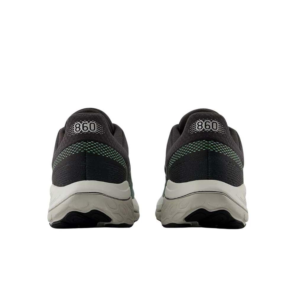 Fresh Foam X 860 v14 (2E) Men's :Dark Juniper I Black Cement - Image 4
