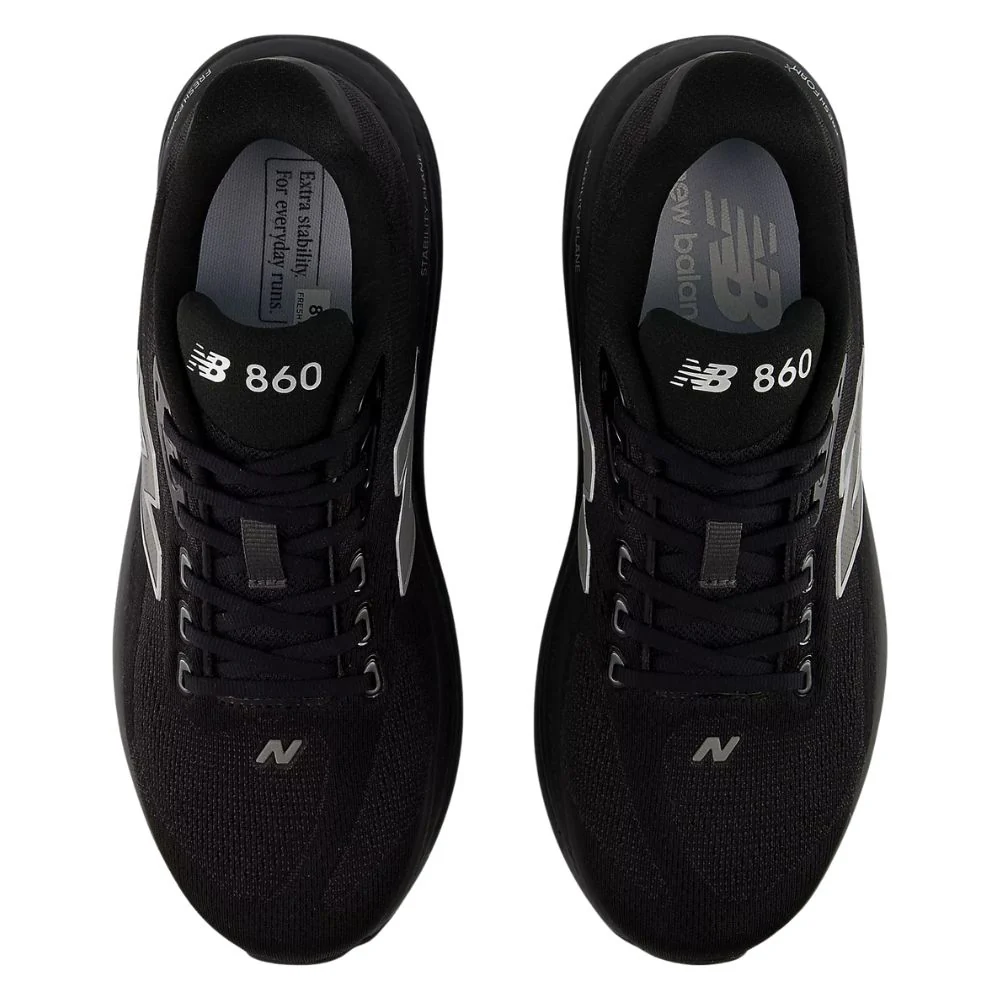 Fresh Foam X 860v15 (2E) Men's :Black - Image 4