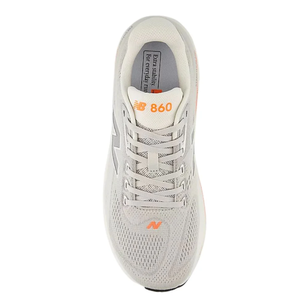 Fresh Foam X 860v15 (2E) Men's :Grey - Image 3