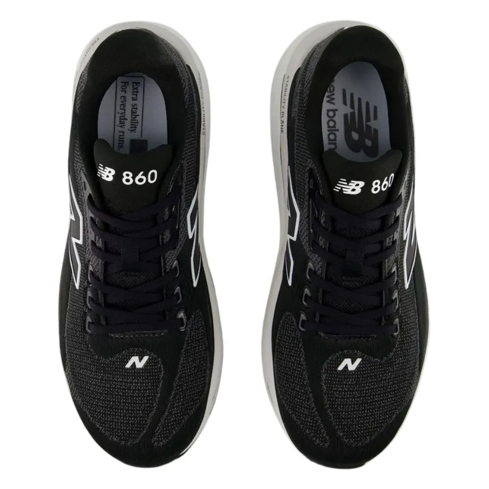 Fresh Foam X 860v15 (4E) Men's :Black - Image 3