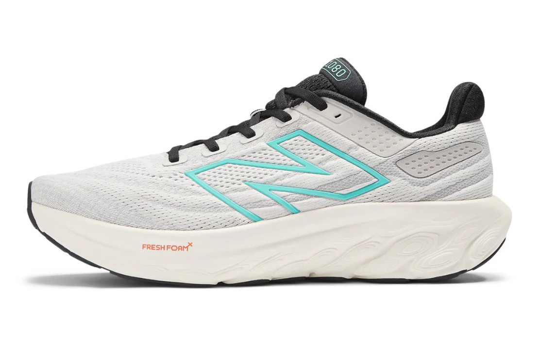 Fresh Foam X 1080v13 (D) Men's :Grey Matter | Cyber Jade