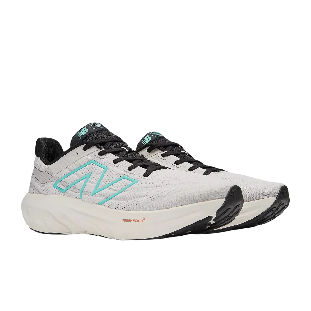 Fresh Foam X 1080v13 (D) Men's :Grey Matter | Cyber Jade - Image 2