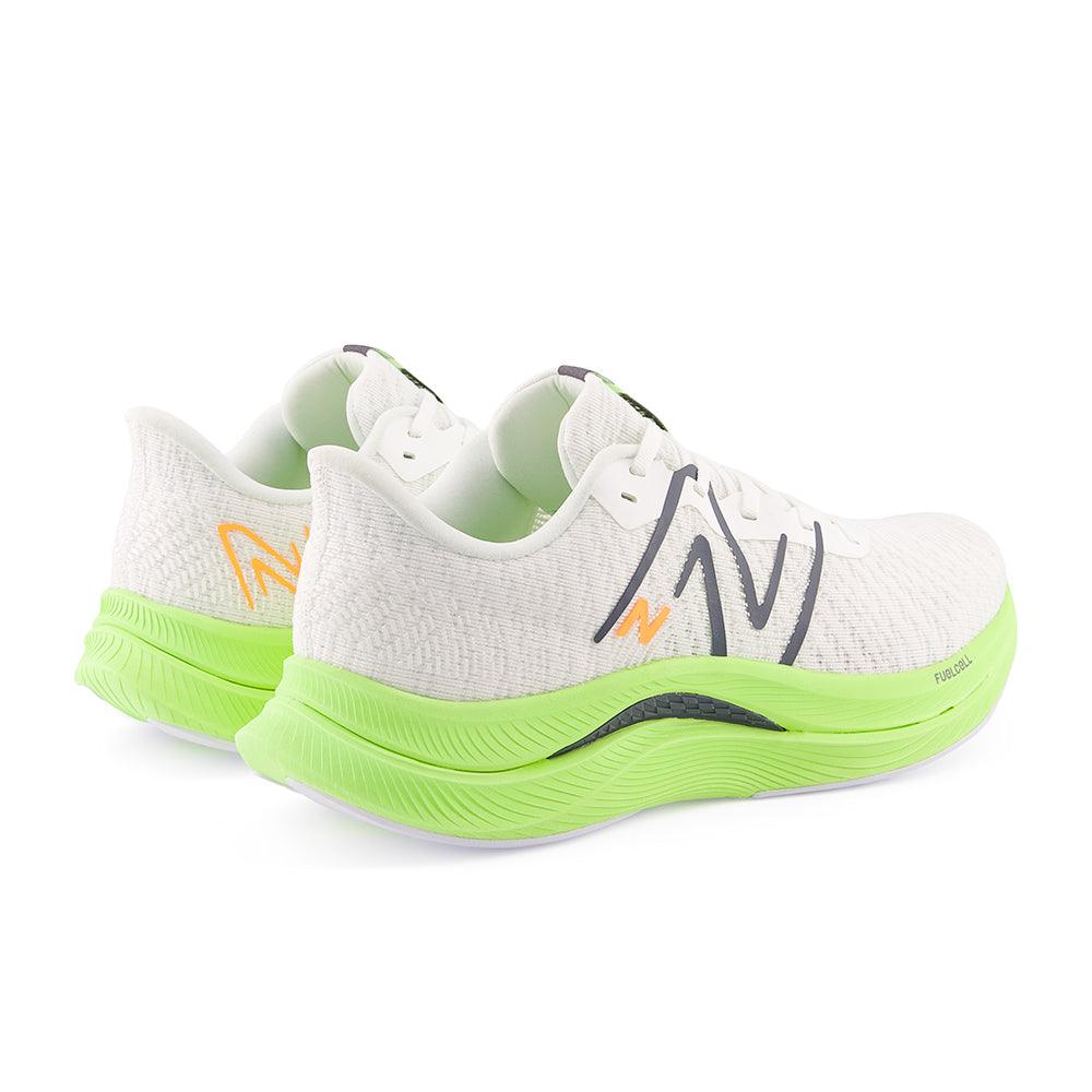 FuelCell Propel v4 (D) Men's :White | Bleached Lime Glo - Image 4
