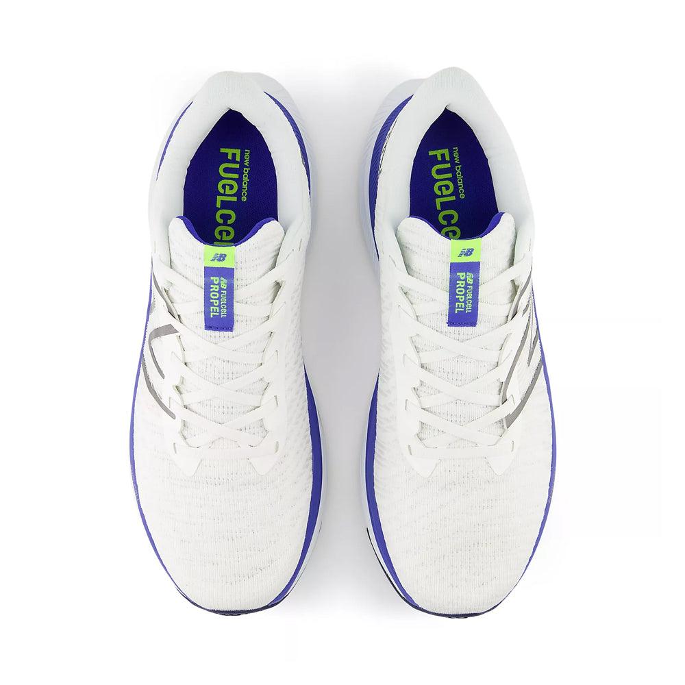 FuelCell Propel v4 (D) Men's :White | Marine Blue - Image 3