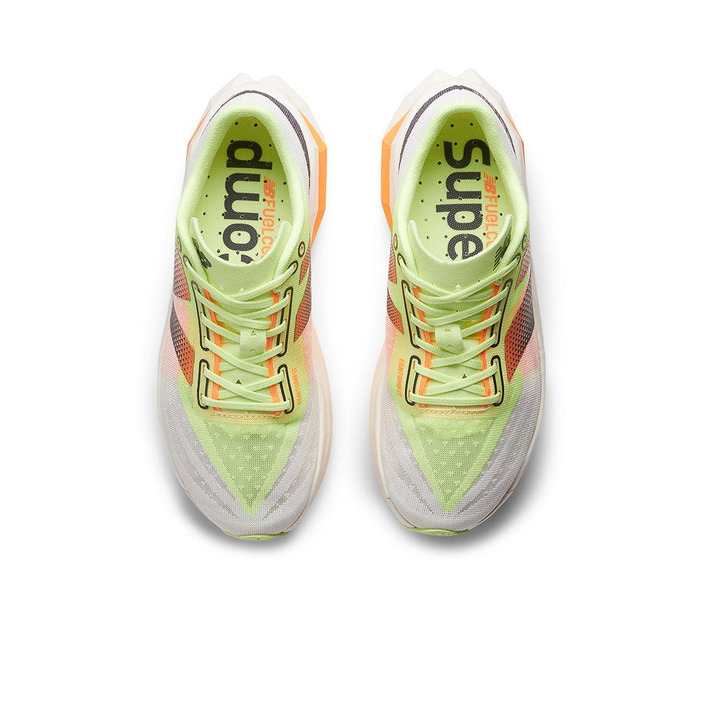 FuelCell SuperComp Elite v4 (B) Women's :White | Bleached Lime Glo - Image 3