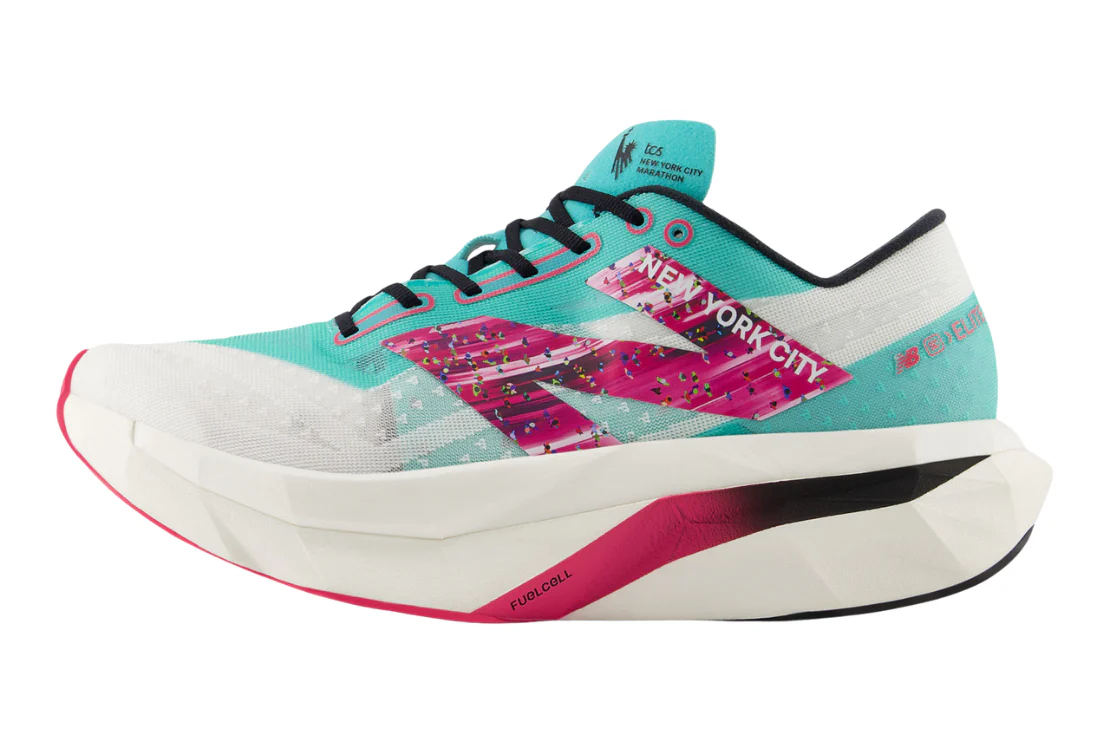 NYC Marathon FuelCell SuperComp Elite v4 (B) Women's :Cyber Jade