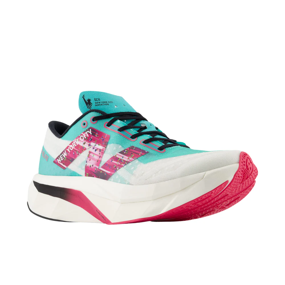 NYC Marathon FuelCell SuperComp Elite v4 (B) Women's :Cyber Jade - Image 2