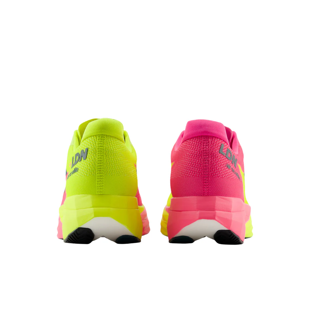 FuelCell SuperComp Elite v5 TCS London Marathon (D) Men's :Pink Heat | Alkaline Green - Image 4