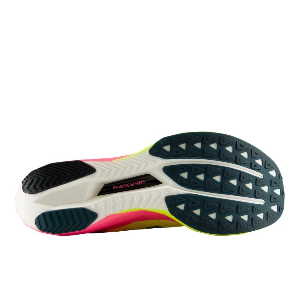 FuelCell SuperComp Elite v5 TCS London Marathon (D) Men's :Pink Heat | Alkaline Green - Image 5