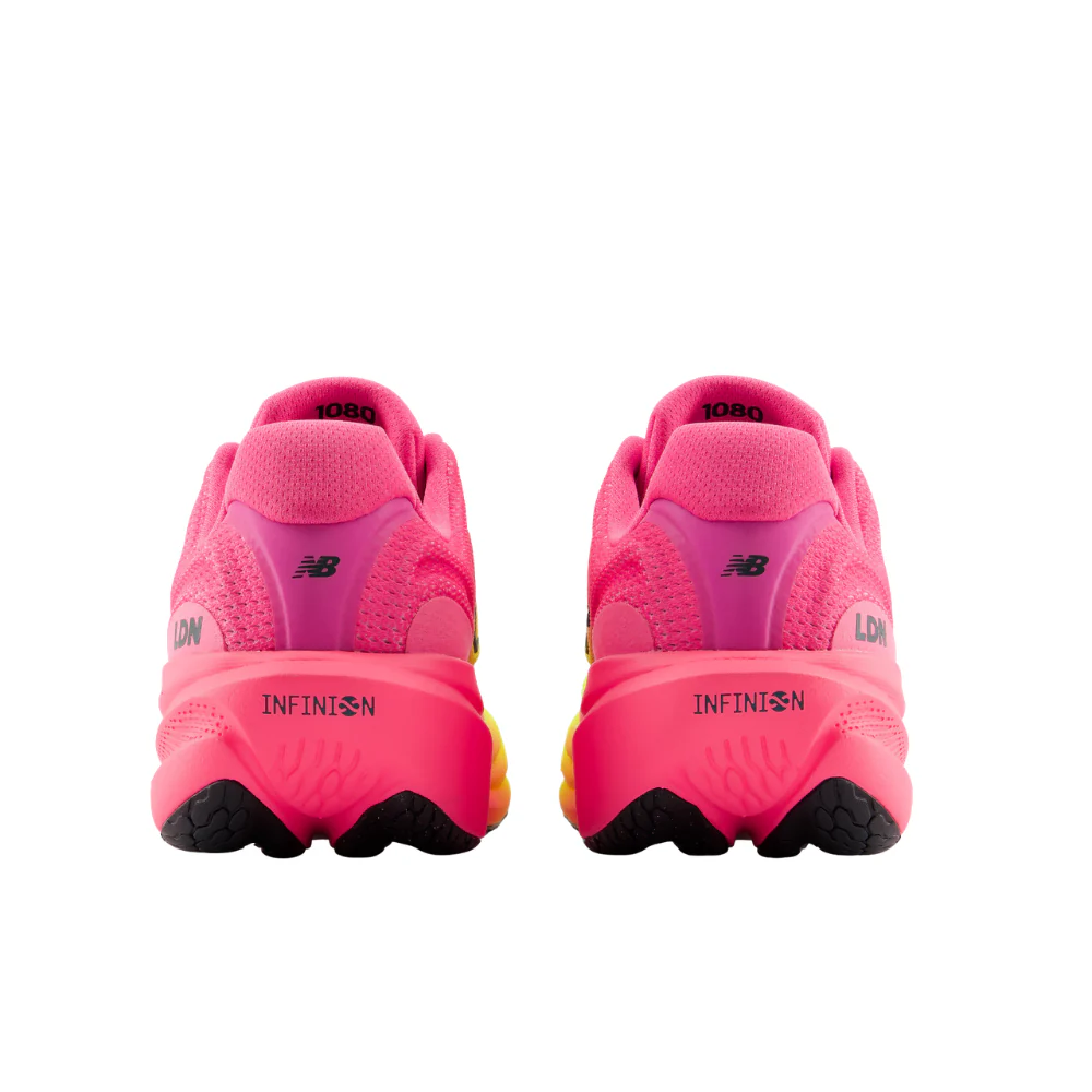 Infinion 1080V15 TCS London Marathon (B) Women's :Pink Heat | Alkaline Green - Image 4