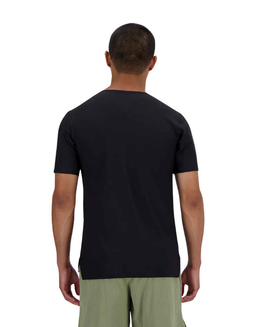 Men's Athletics Jacquard T-Shirt :Black - Image 2