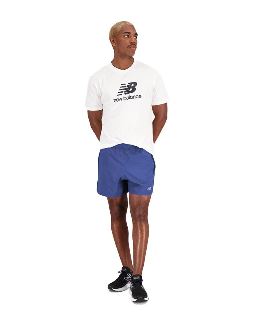 Men's Accelerate 5in Shorts :Marine Blue - Image 2