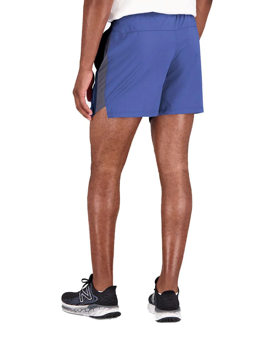 Men's Accelerate 5in Shorts :Marine Blue - Image 3