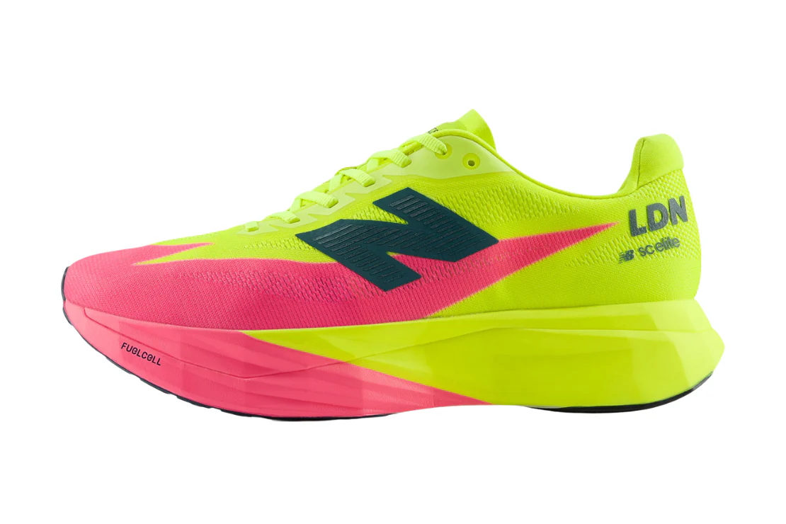FuelCell SuperComp Elite v5 TCS London Marathon (B) Women's : Pink Heat | Alkaline Green