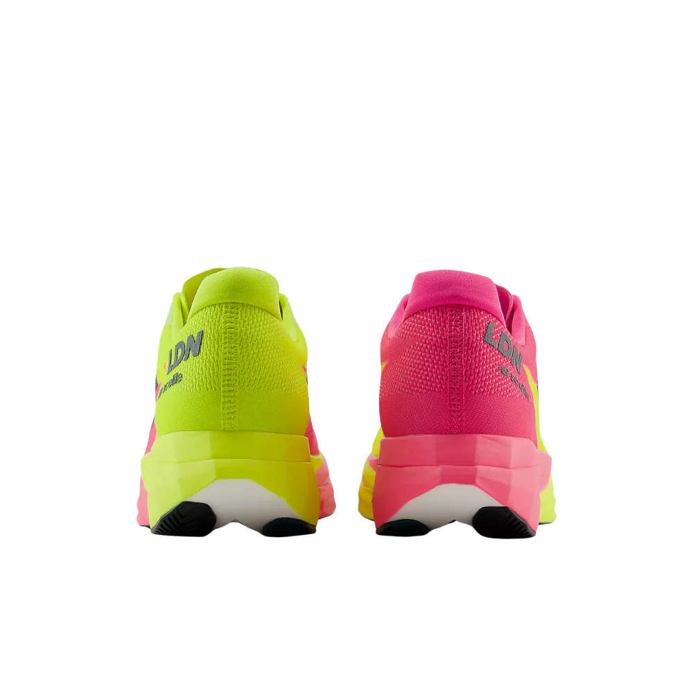 FuelCell SuperComp Elite v5 TCS London Marathon (B) Women's : Pink Heat | Alkaline Green - Image 4