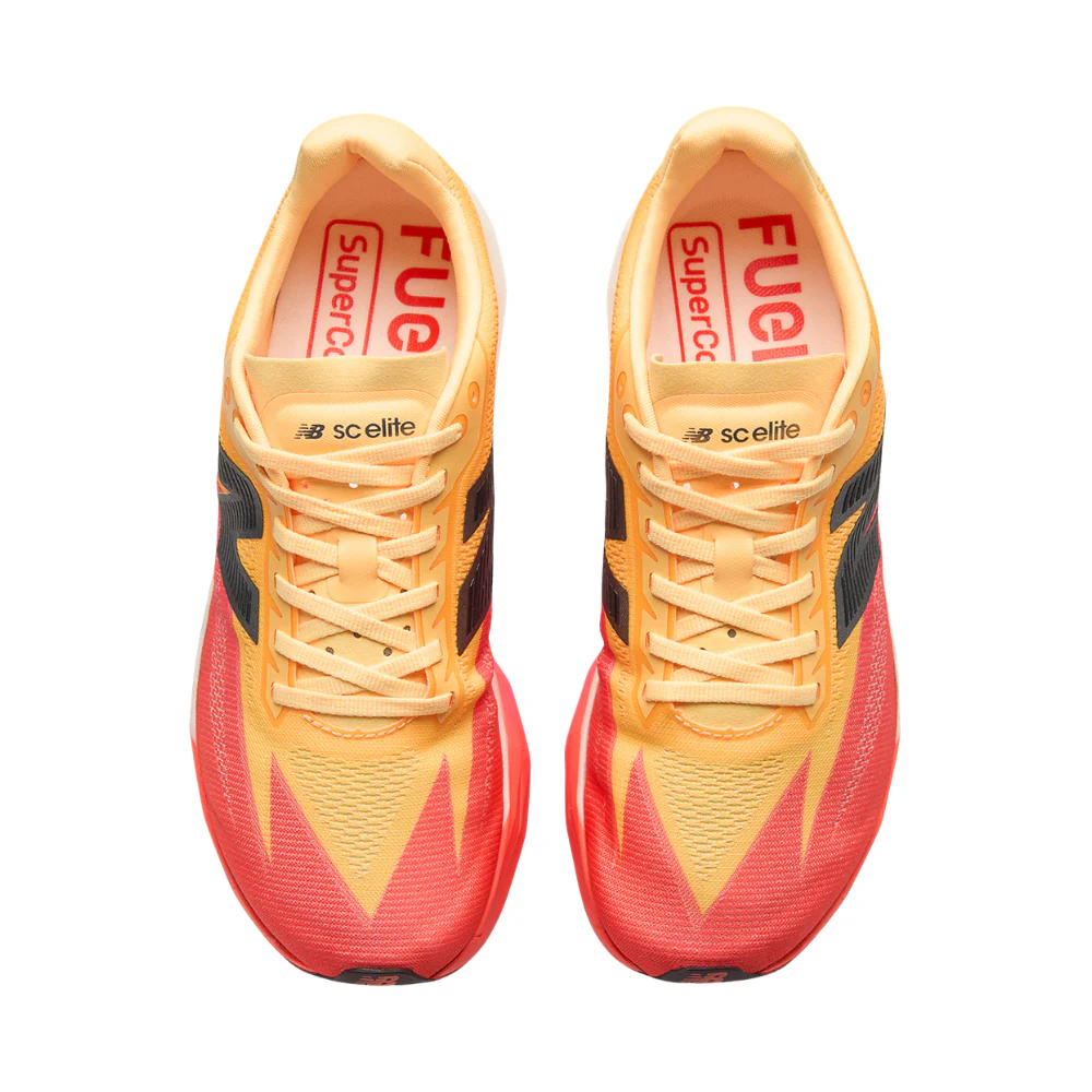 FuelCell SuperComp Elite v5 (B) Women's :Orange Knit - Image 3