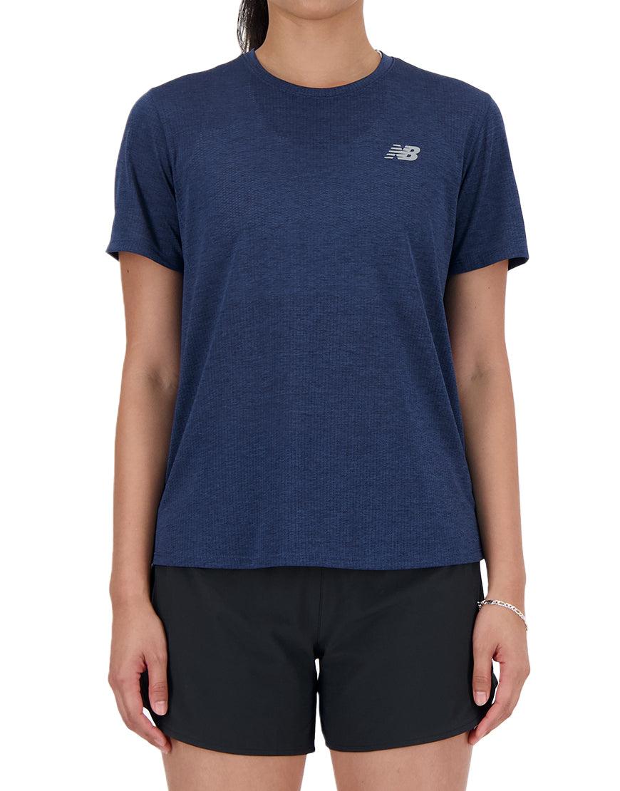 Women's Athletics Tee :Navy