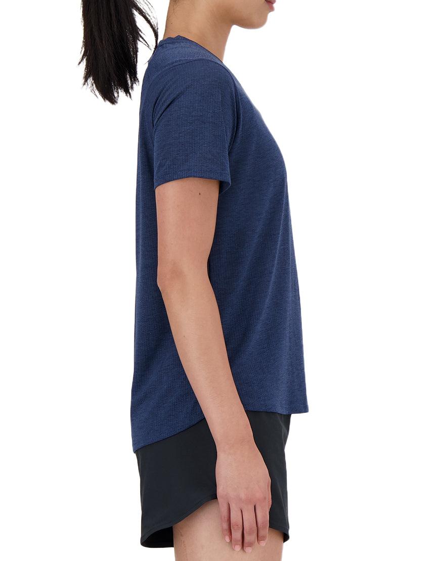 Women's Athletics Tee :Navy - Image 3