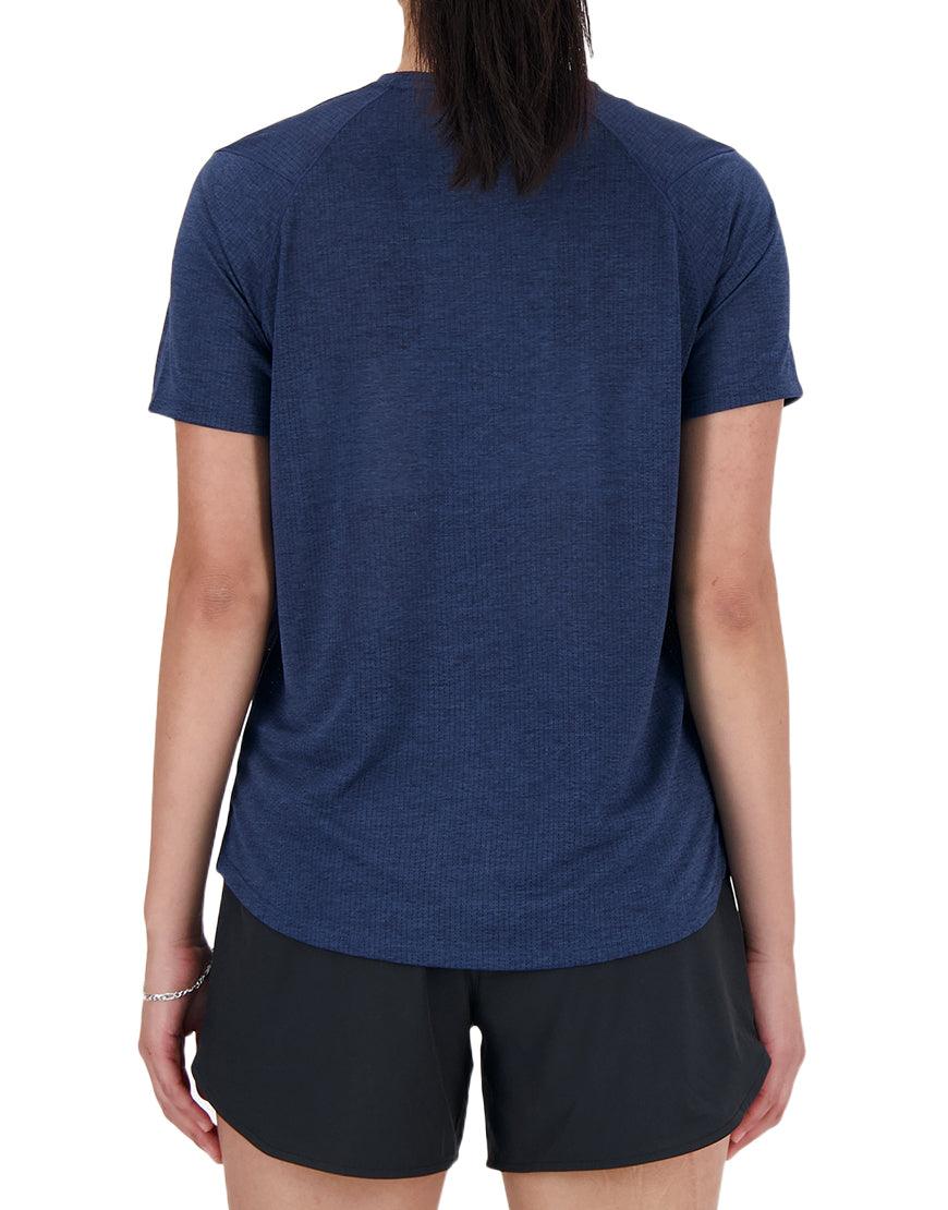 Women's Athletics Tee :Navy - Image 4