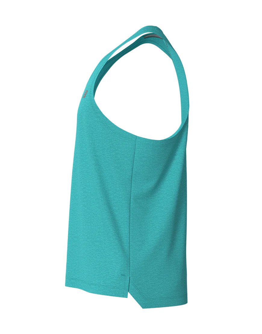 Men's Athletics Singlet :Cyber Jade - Image 2