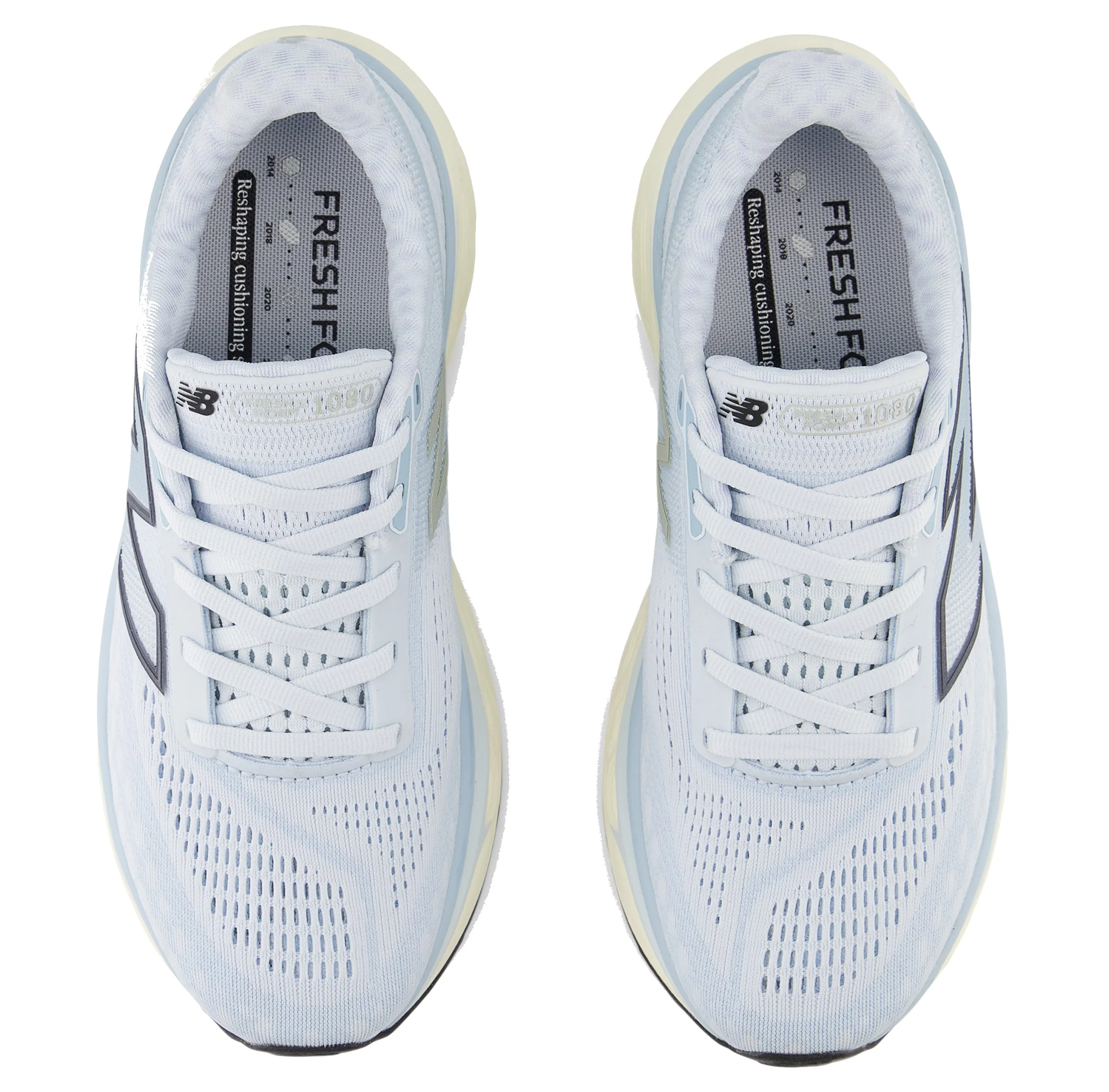 Fresh Foam X 1080v14 (B) Women's :Ice Blue | Light Chrome Blue - Image 4