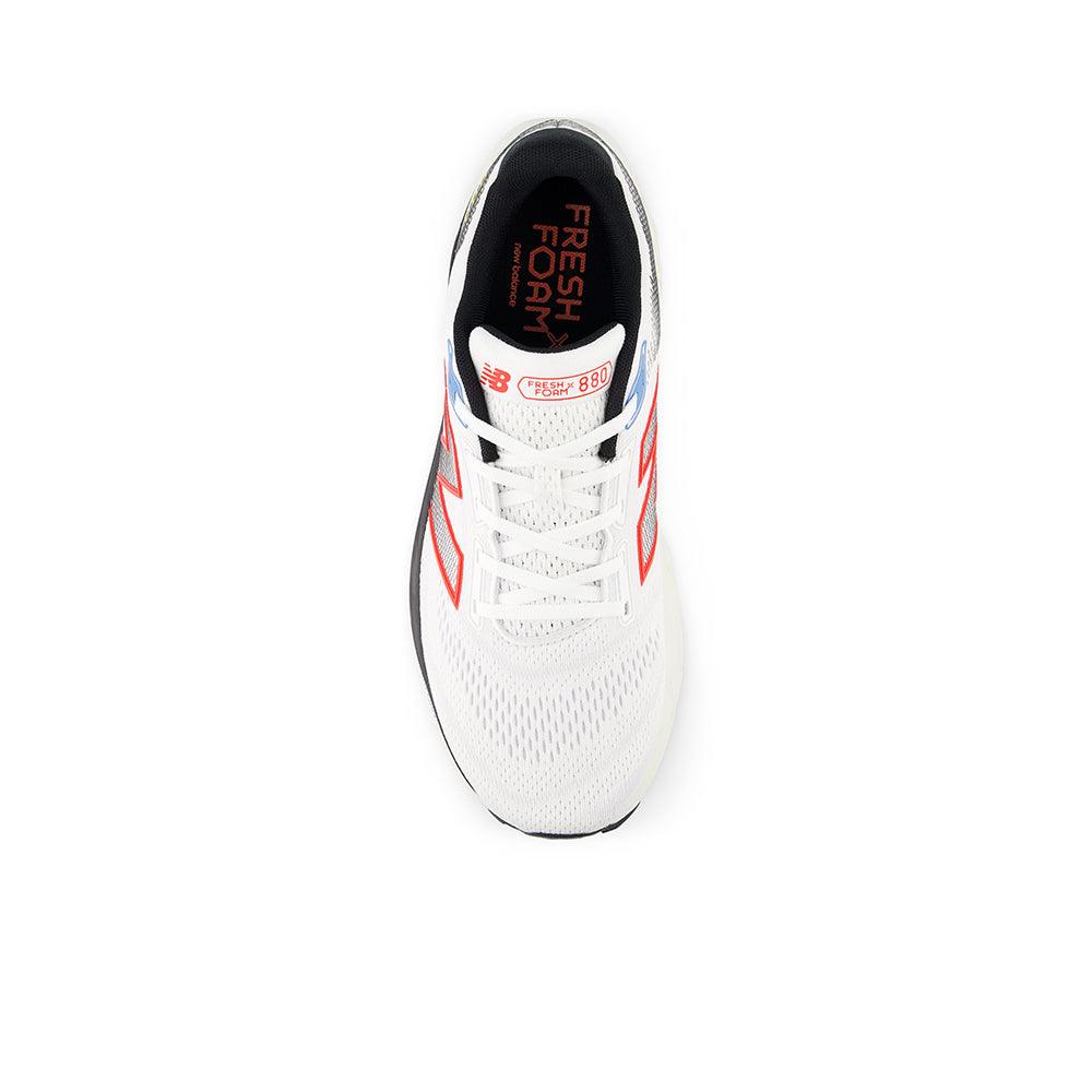 Fresh Foam X 880v14 (2E) Men's :White | Neo Flame - Image 3