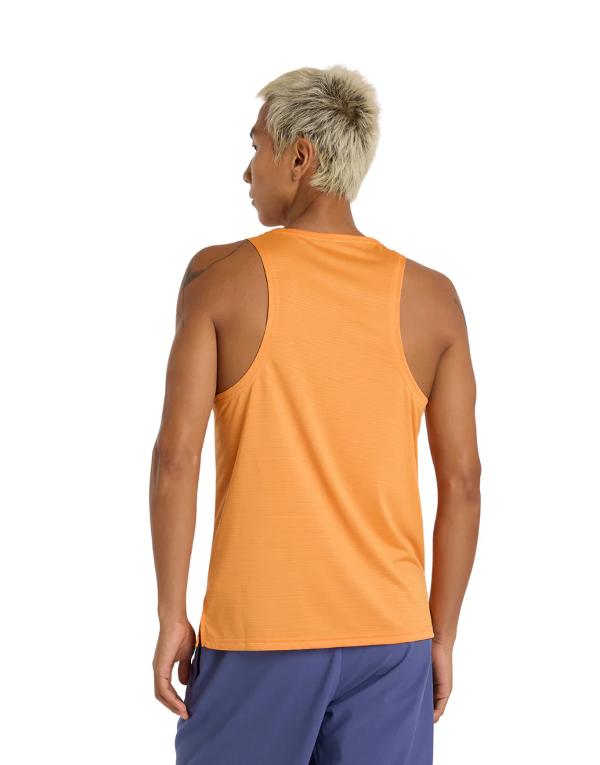 Men's Sport Essentials Tank :Orange - Image 2