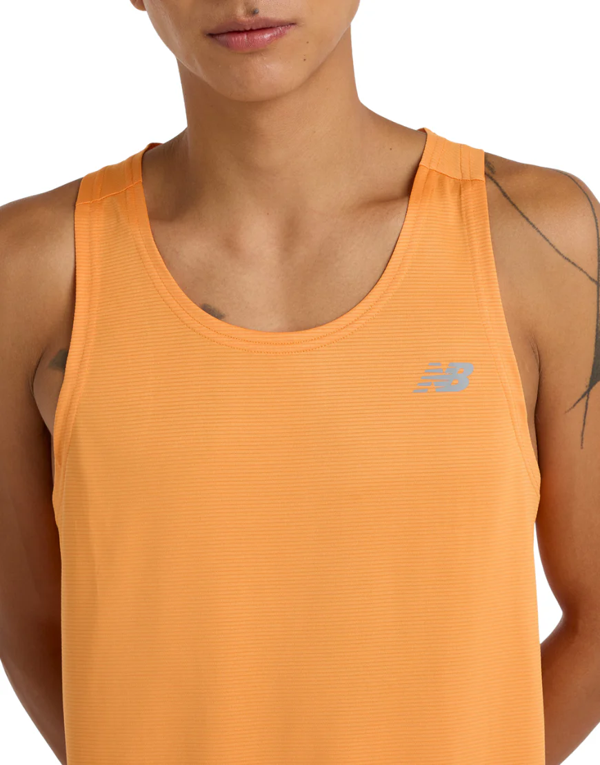 Men's Sport Essentials Tank :Orange - Image 3