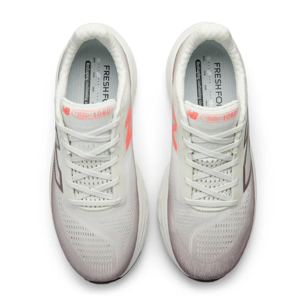 Fresh Foam X 1080v14 (2E) Men's :Earth Shadow | Urgent Red - Image 3