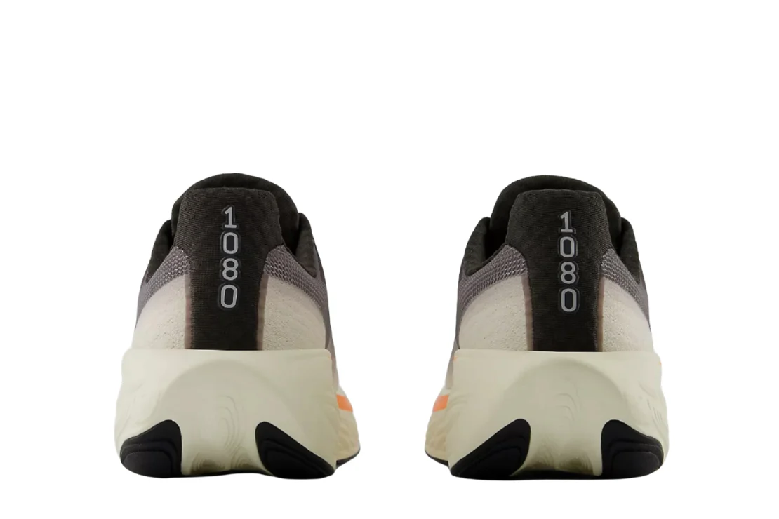 Fresh Foam x 1080v14 (D) Men's :Black Cement | Hot Mango - Image 4