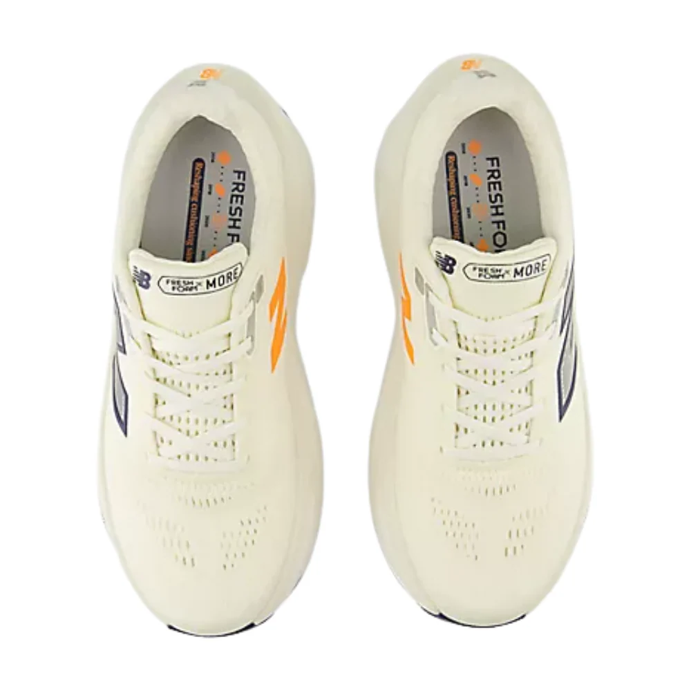 Fresh Foam X More v5 (D) Men's :Angora | Sea Salt - Image 3
