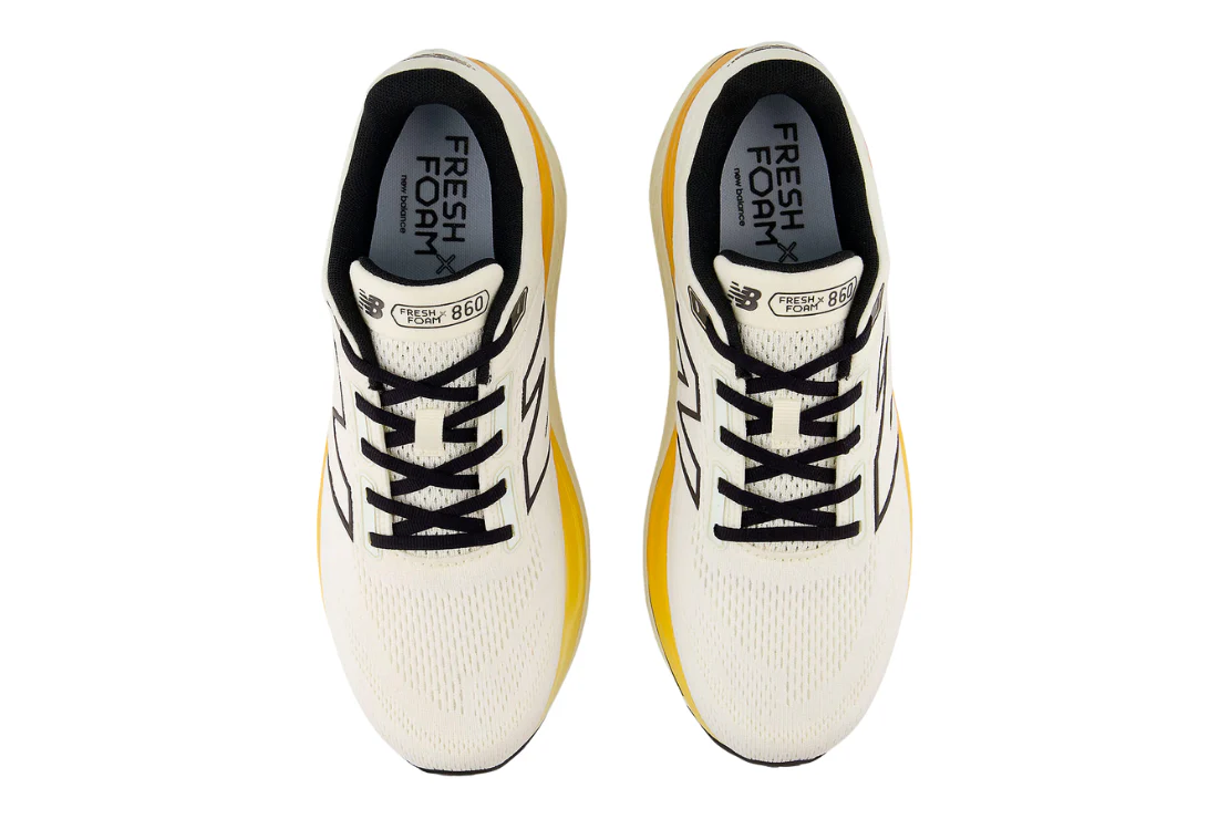 Fresh Foam X 860v14 (2E) Men's :Sea Salt | Dried Apricot - Image 3