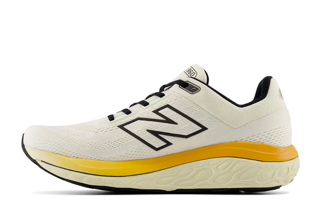 Fresh Foam X 860v14 (2E) Men's :Sea Salt | Dried Apricot - Image 6