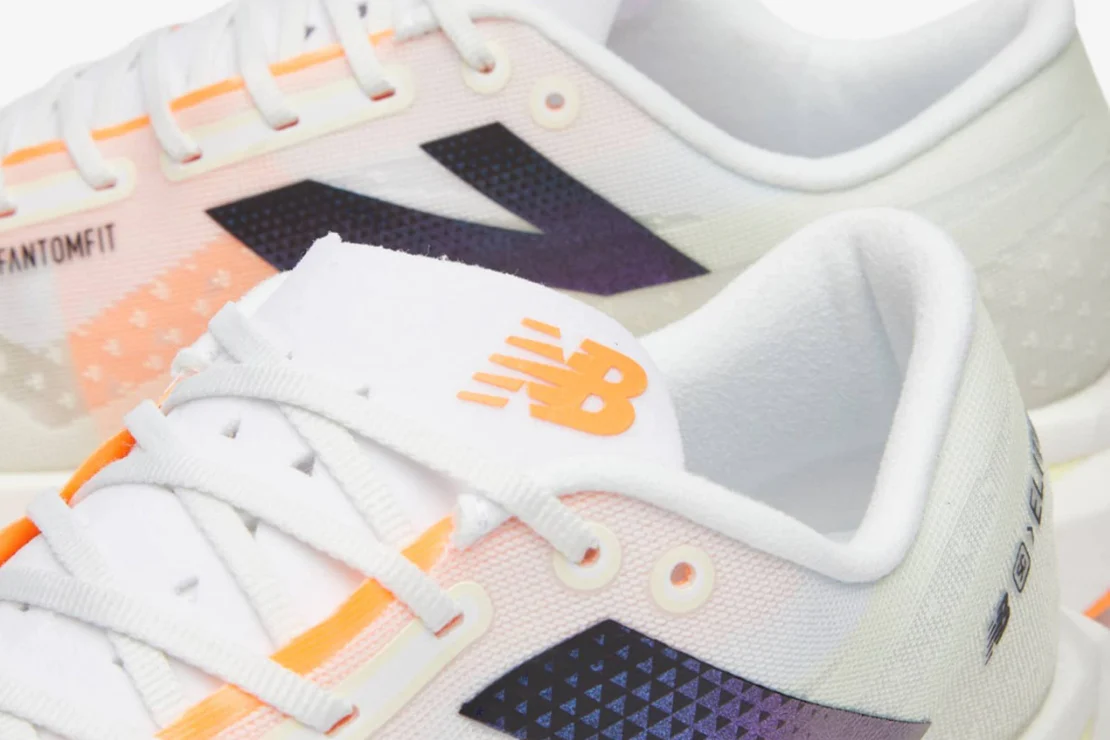 FuelCell SuperComp Elite v4 Men's :White | Hot Mango - Image 3
