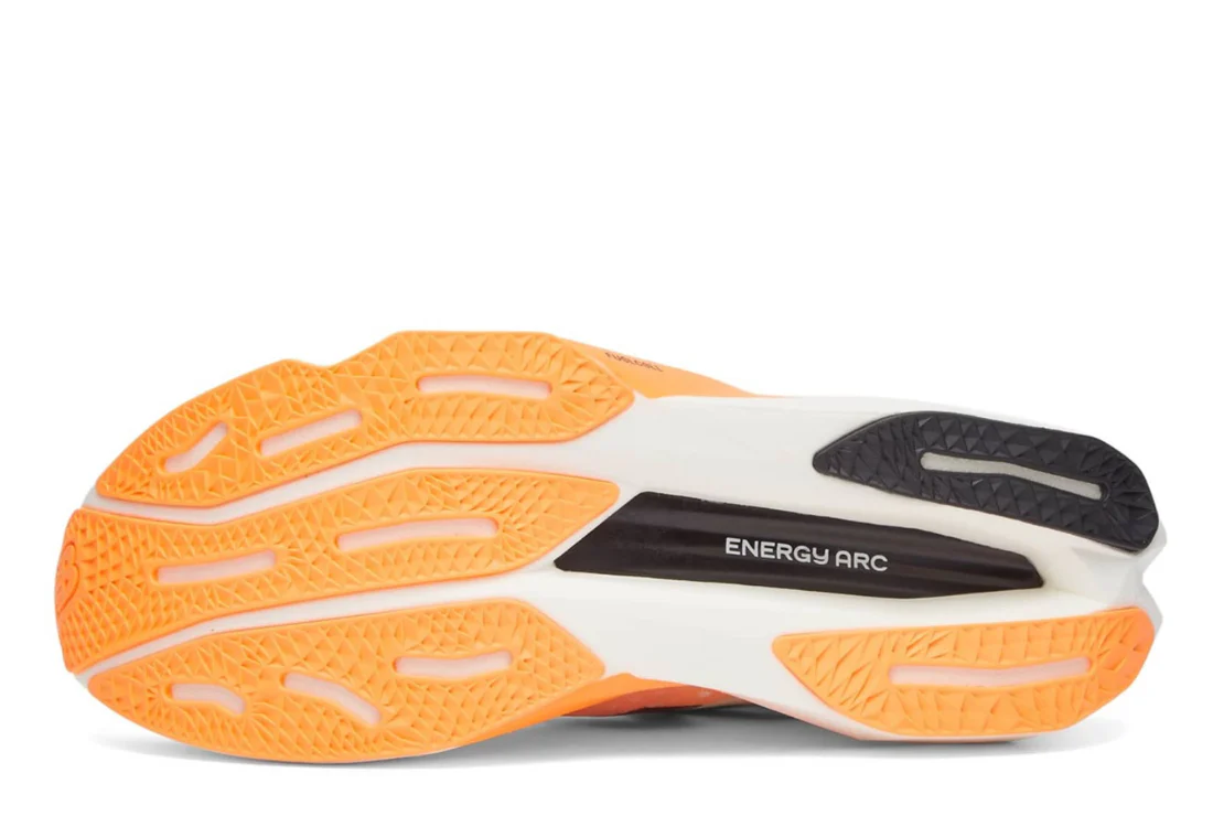 FuelCell SuperComp Elite v4 Men's :White | Hot Mango - Image 4