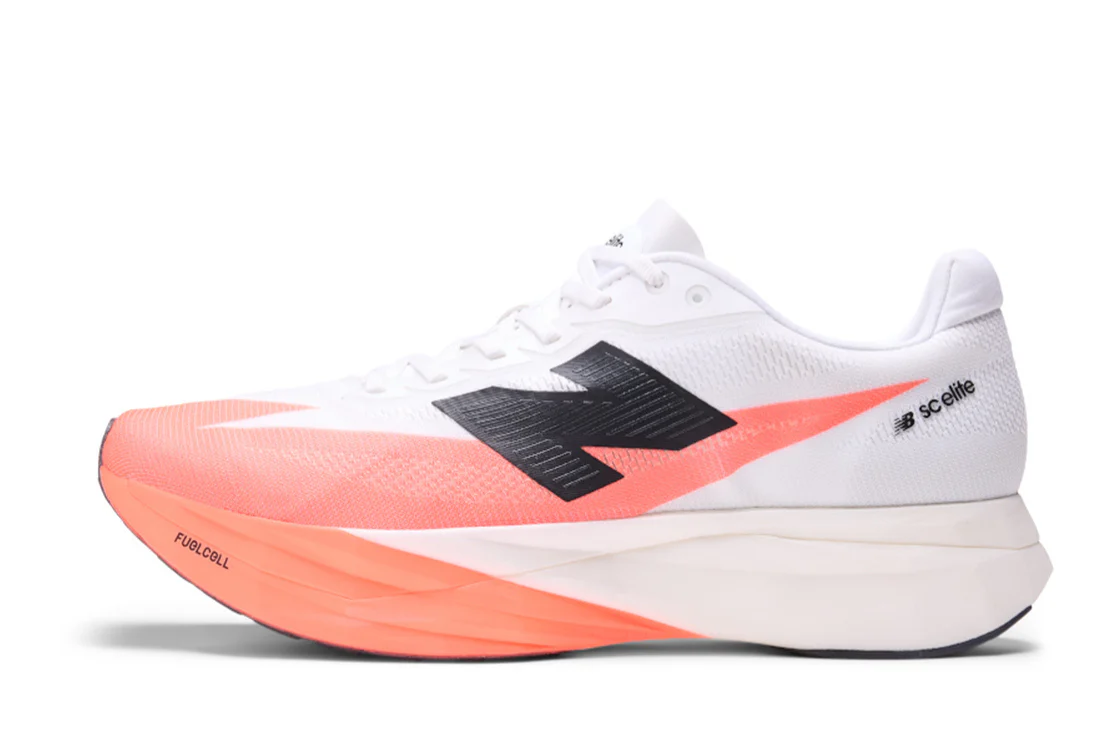 FuelCell SuperComp Elite v5 (D) Men's :Urgent Red | White