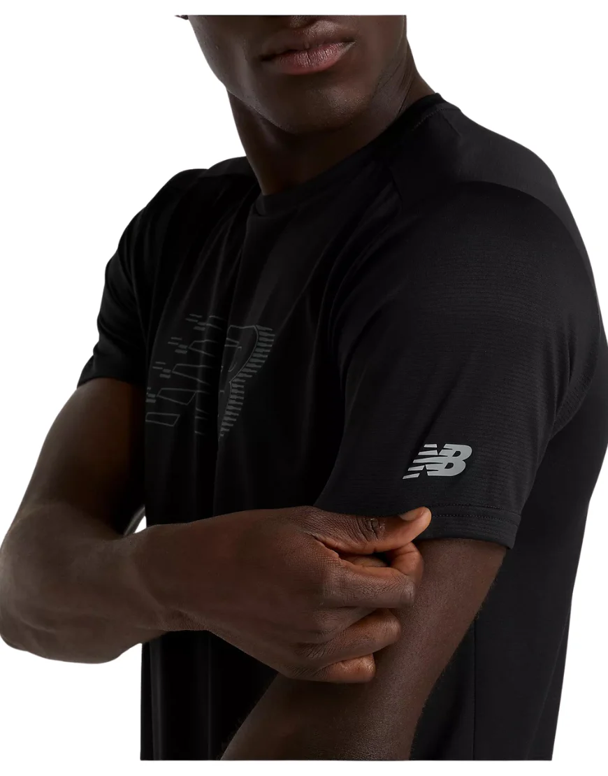 Essentials Printed T-Shirt Men's :Black - Image 4