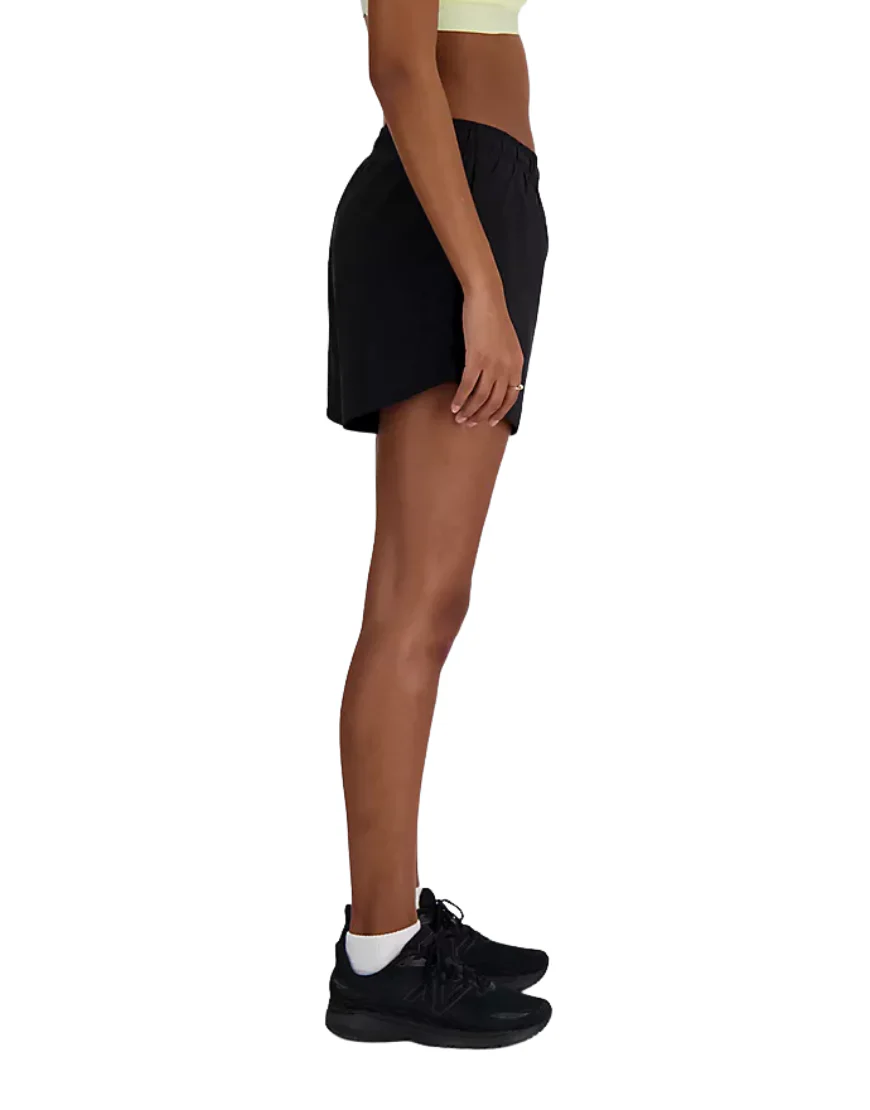 Women's Sports Essential 5" Shorts :Black - Image 3