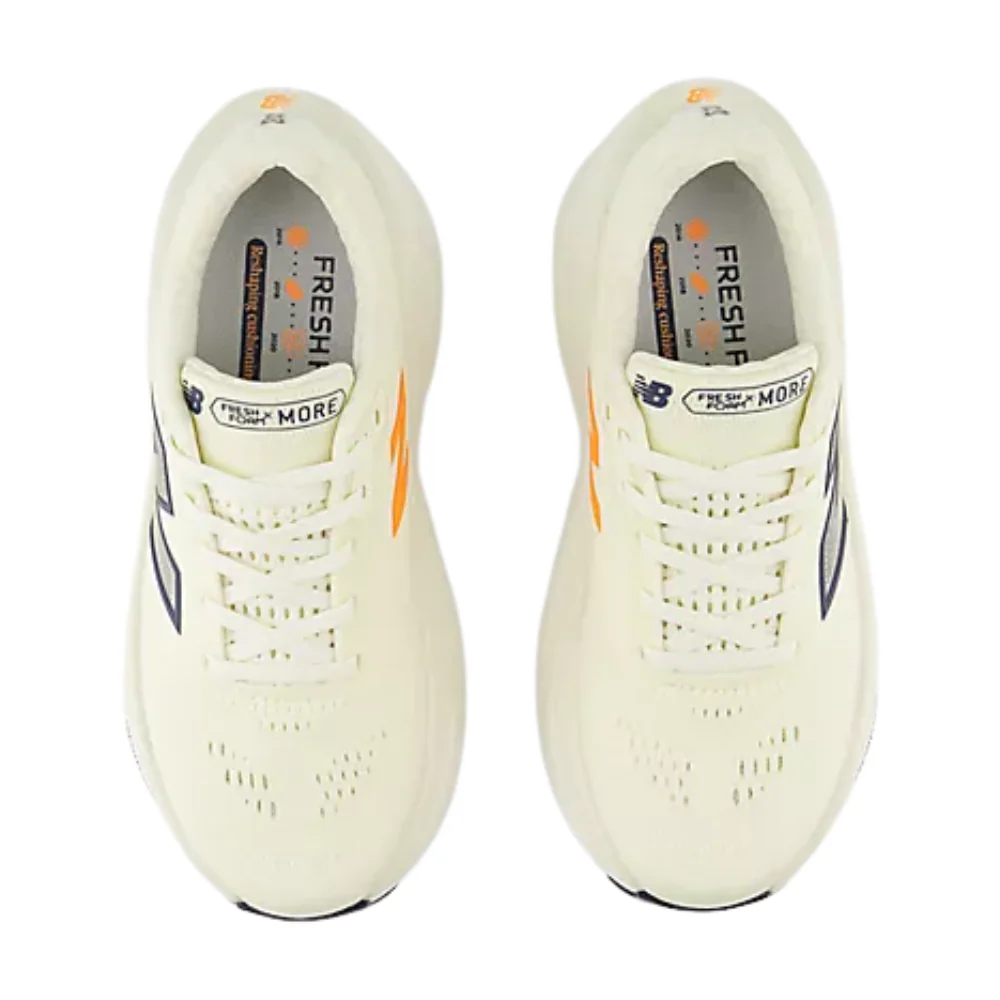 Fresh Foam X More v5 (B) Women's :Angora | Sea Salt - Image 3