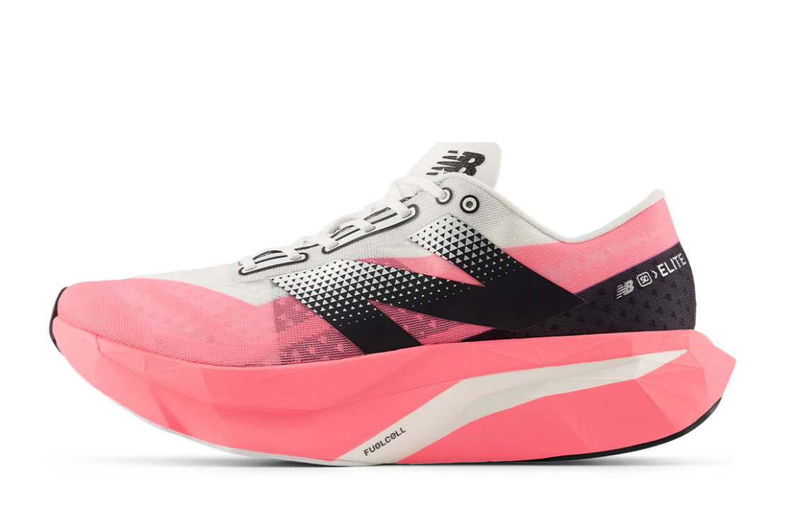 Fuel Cell SuperComp Elite V4 (B) Women's :Ultra Pink | White