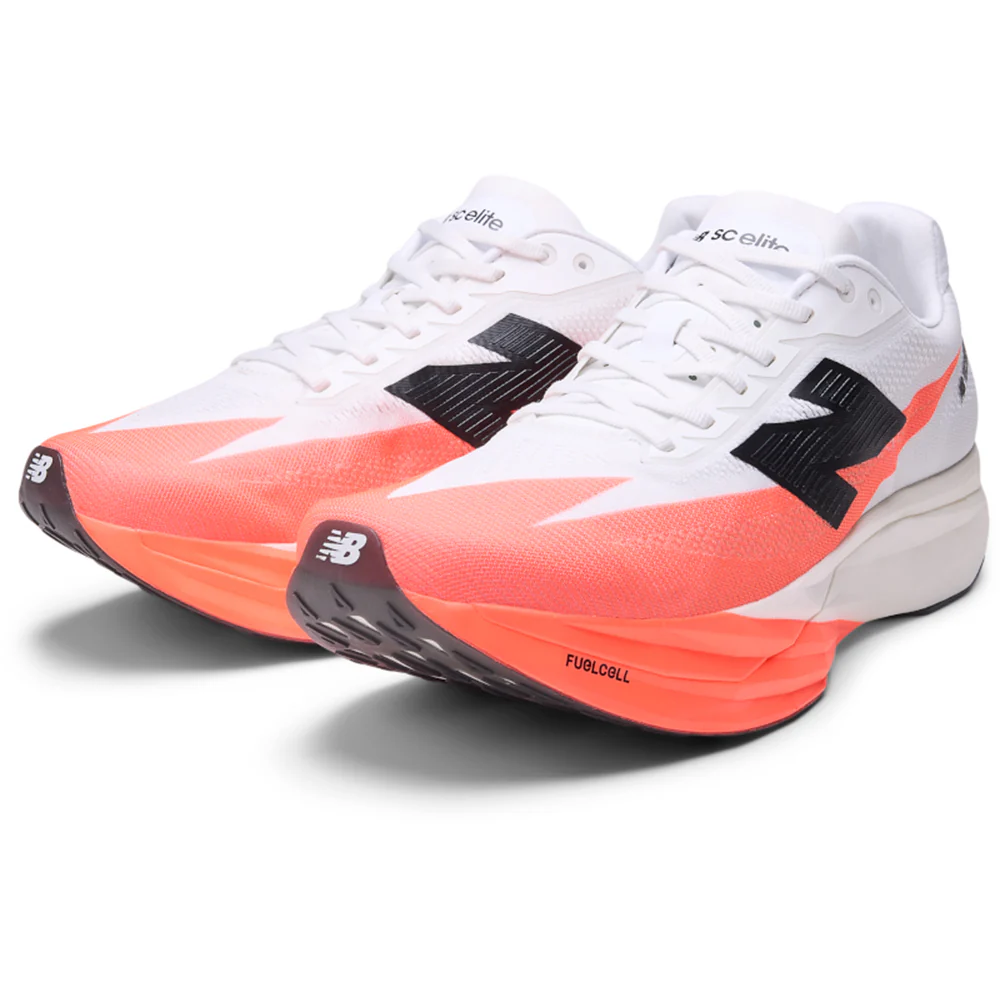 FuelCell SuperComp Elite v5 (D) Men's :Urgent Red | White - Image 2