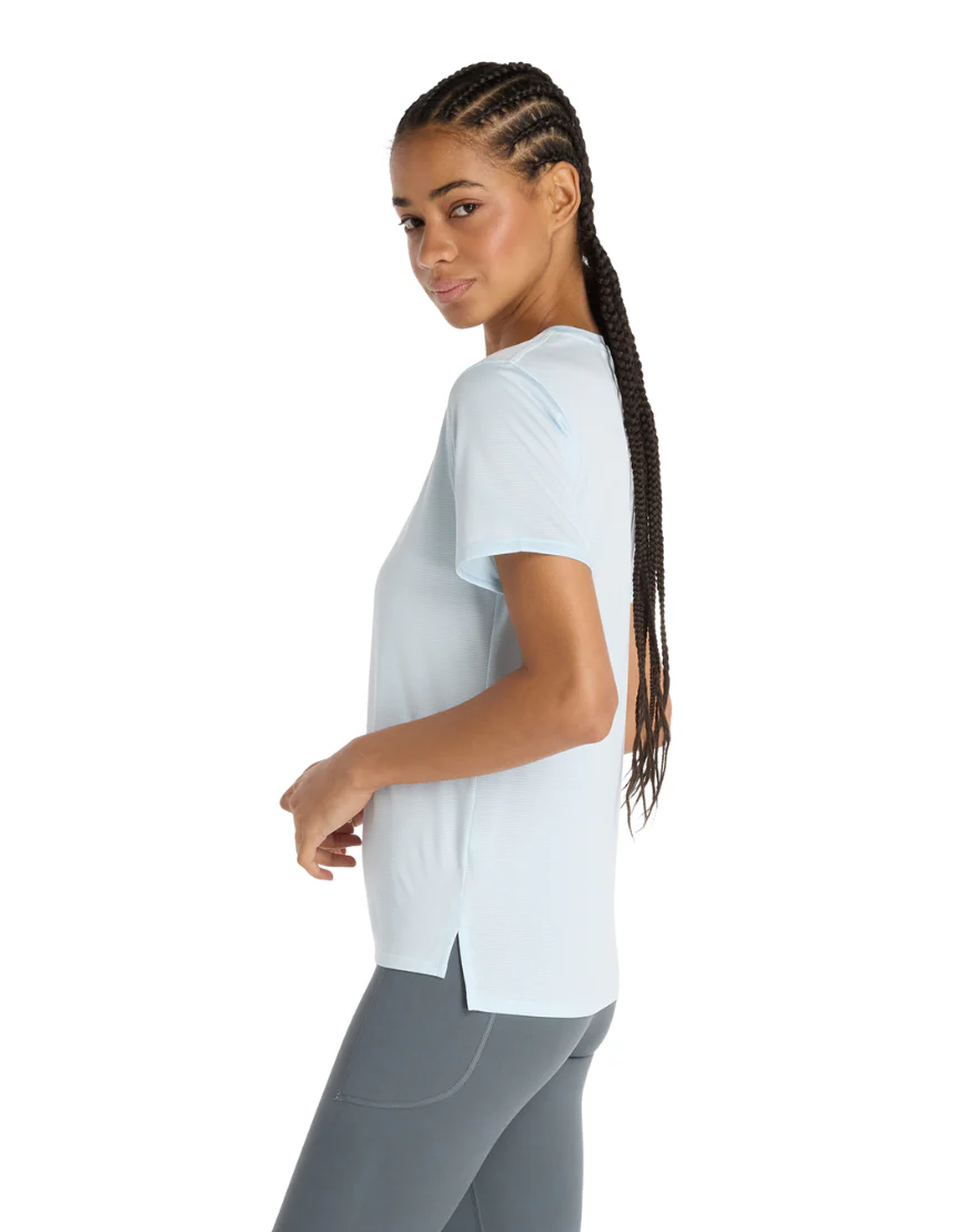 Women's Performance Run Tee :Frosted Glass - Image 6