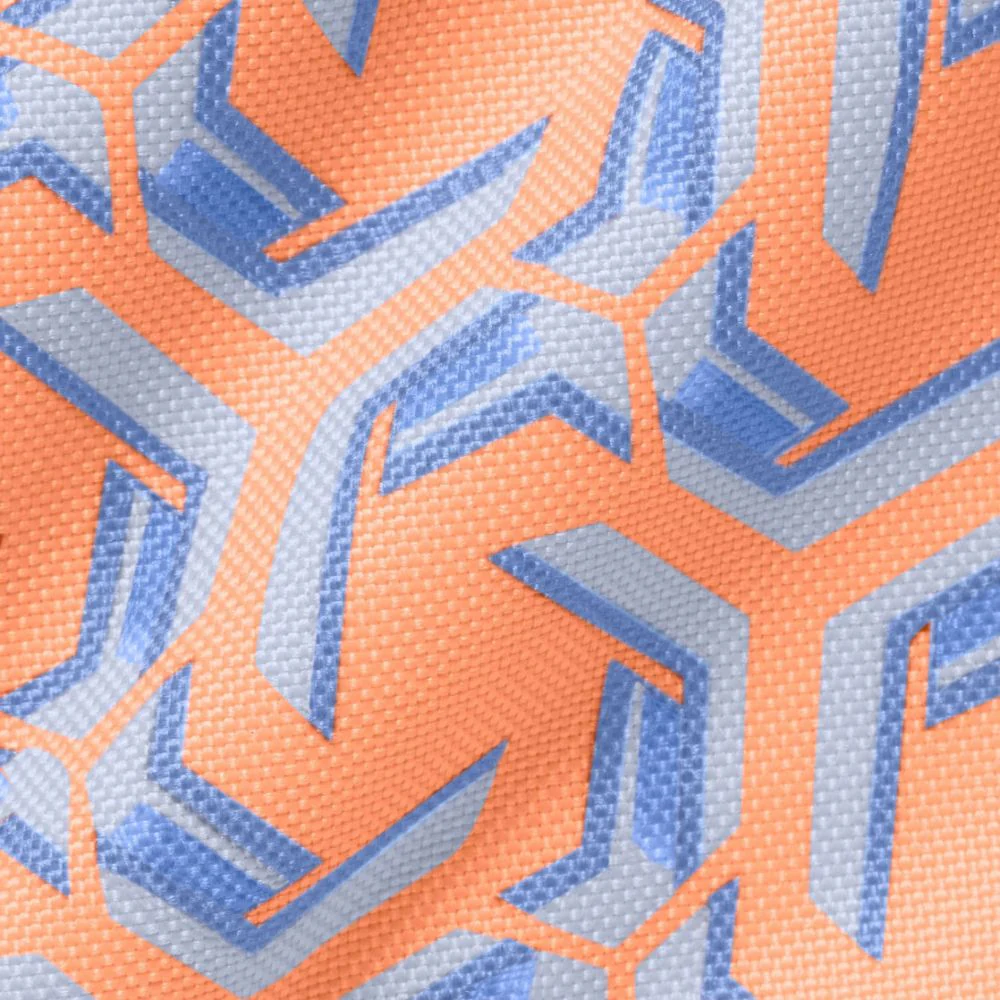 Nike Academy Shoebag :Orange | Blue - Image 7