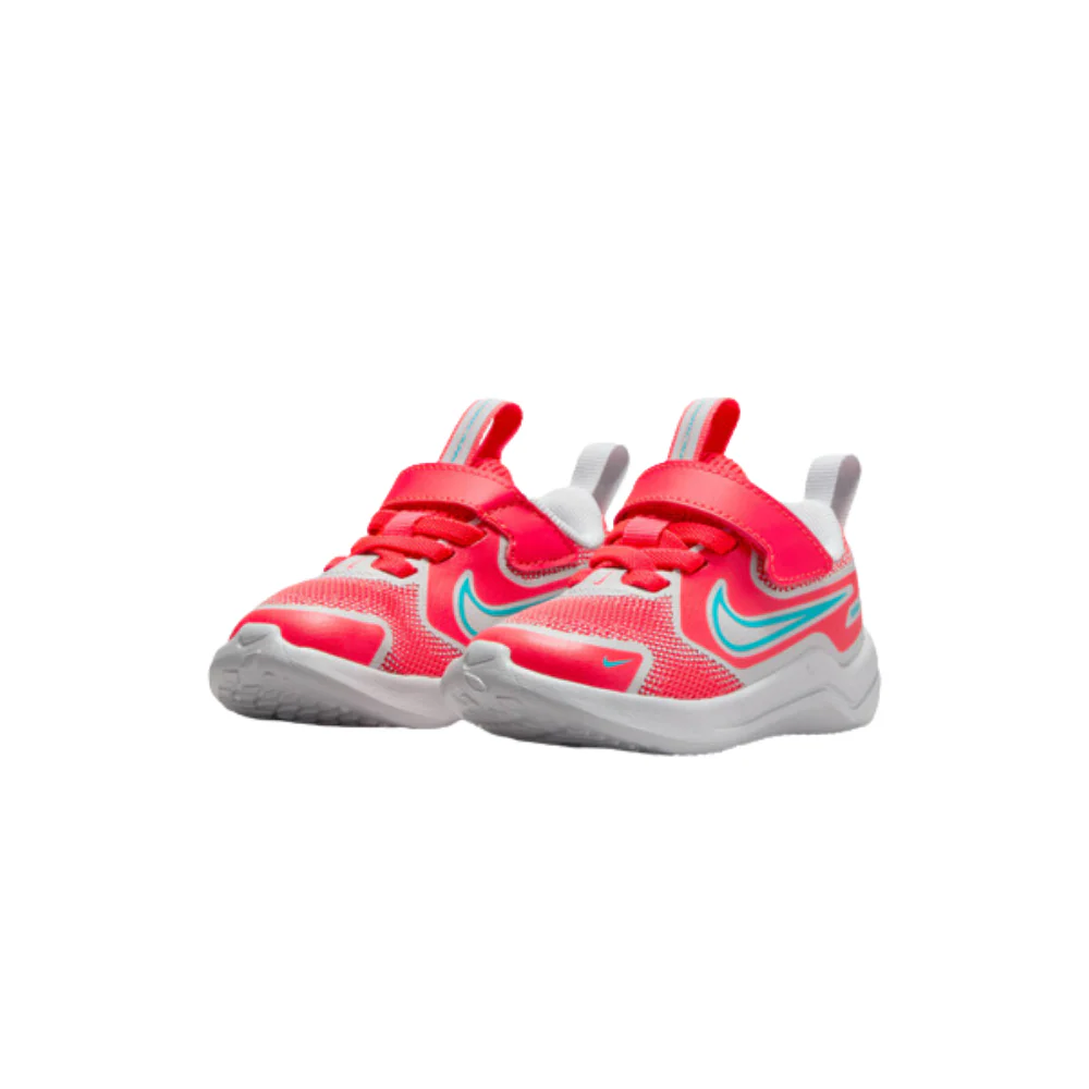 Cosmic Runner (TD) Baby & Toddler :Bright Crimson | Pure Platinum - Image 2